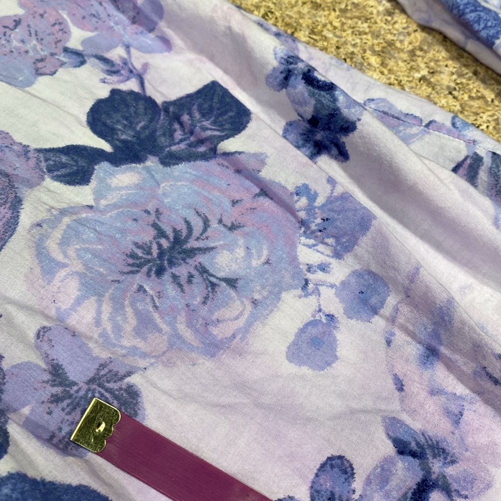 Victoria’s Secret Pajama Bottoms Pants Floral Lightweight Large - Picture 9 of 17